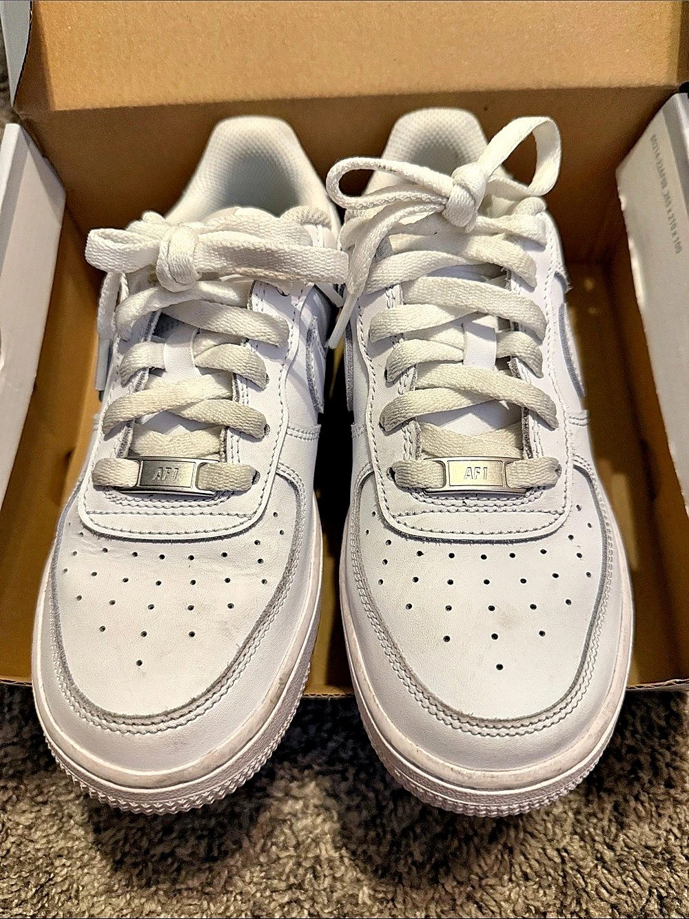 Nike Air Force 1 LE White Sneakers